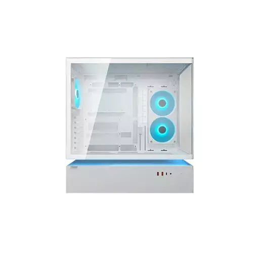 Cougar CFV235 Floating Ventilation Mid Tower Gaming Casing  White - 5