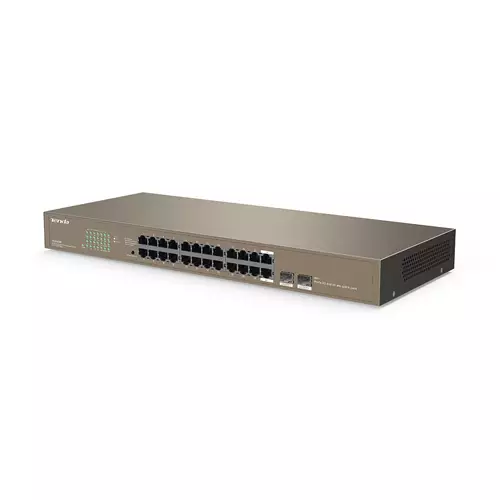 Tenda TEG1024F 24-Port Gigabit Unmanaged Switch with 2 SFP Slots - 2