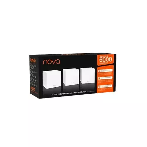 Tenda AC2100 MW12 Nova (3-Pack) Tri-band Whole Home Mesh WiFi Router - 2