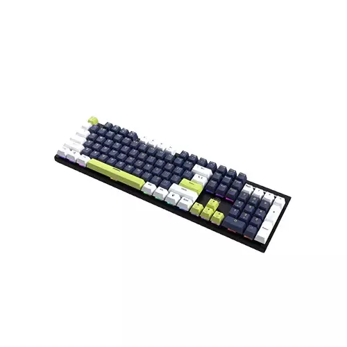 Fantech Atom104S MORI MK878S Wired RGB Blue Switch Mechanical Gaming Keyboard - 2