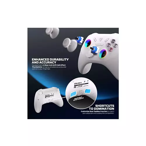 FANTECH WGP15V2 Eos Pro II Tri-Mode Multi-Platform Tri-Mode Controller - Grey - 2