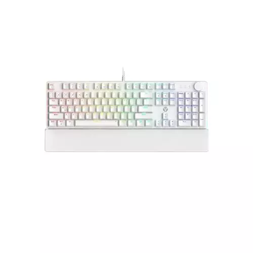 Fantech MK894 Maxpower II Wired Mechanical Gaming Keyboard (Speed grey Switch) White