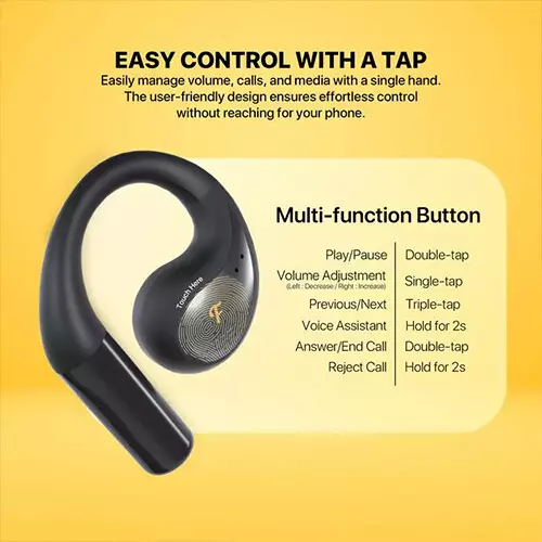 Fantech FT21 GROOVE ENC Open Wearable Earbuds - 1