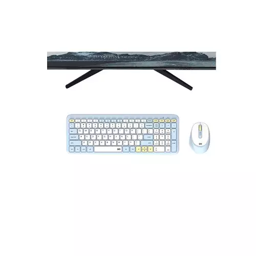 FANTECH WK901 GO Wireless Keyboard And Mouse Combo White - 1