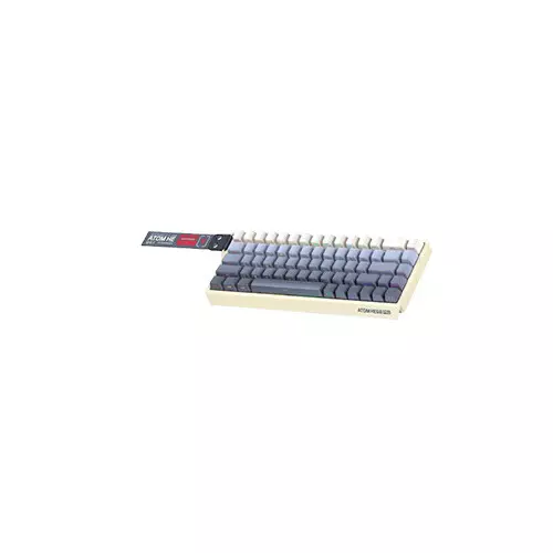 FANTECH ATOM HE68 Pro MK922 Tri-Mode Keyboard With Magnetic Switch (Retro) - 2