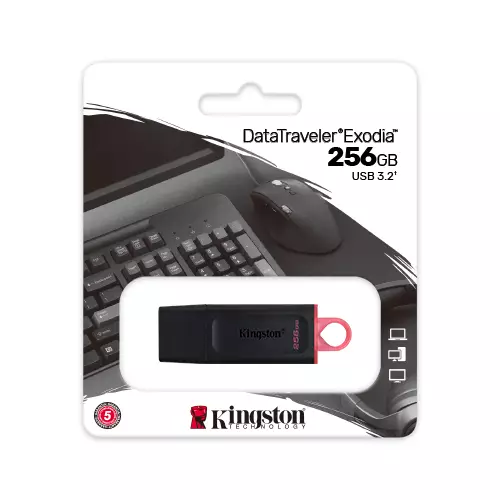 KINGSTON DATATRAVELER EXODIA 256GB USB 3.0 PENDRIVE - 2
