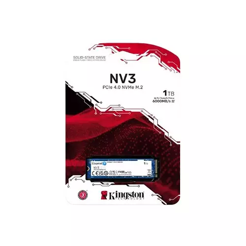 Kingston NV3 1TB M.2 2280 NVMe PCIe Gen4 Internal SSD - 2