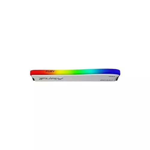 Kingston FURY Beast Special Edition 8GB DDR4 Latency CL16-18-18 3200MHz RGB RAM (White) - 1