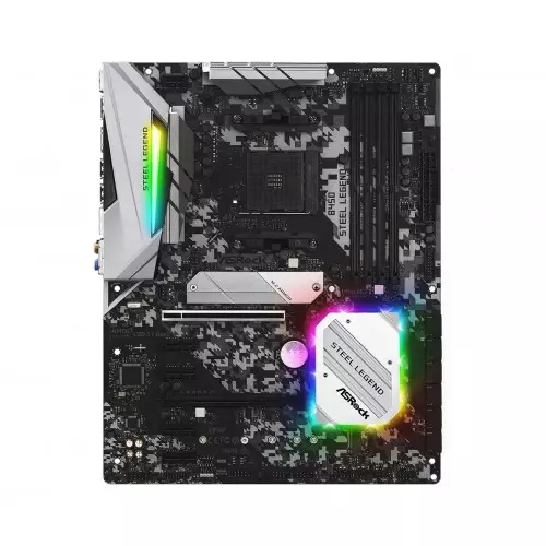 Asrock B450 Steel Legend AMD  Gaming Motherboard - 1