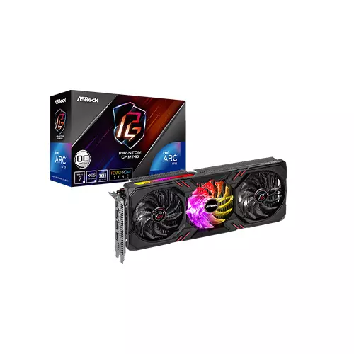 ASROCK INTEL ARC A770 PHANTOM GAMING D 8GB OC GRAPHICS CARD