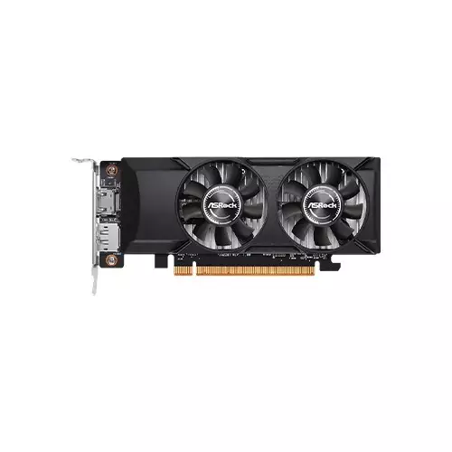 Asrock Intel Arc A380 Low Profile 6GB GDDR6 Graphics Card - 1
