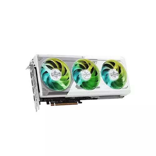 ASRock AMD Radeon RX 9070 XT Steel Legend 16GB GDDR6 White Graphics Card - 2