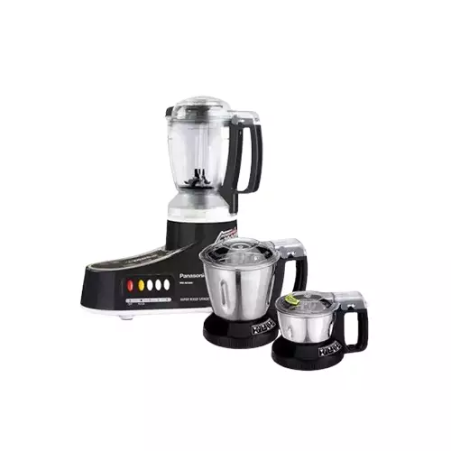 Panasonic MX-AC300 1000W 3 Jar Mixer Grinder (Black)