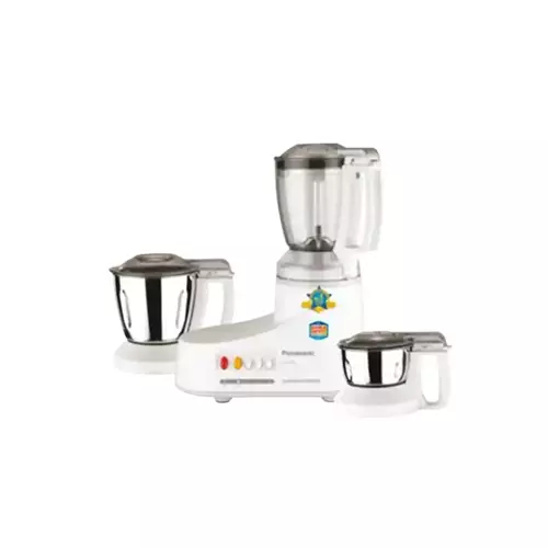 Panasonic MX-AC300 1000W 3 Jar Mixer Grinder (White)