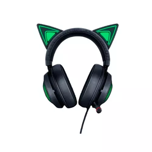 Razer Kraken Kitty Chroma RGB USB Gaming Headset (Black) - 1