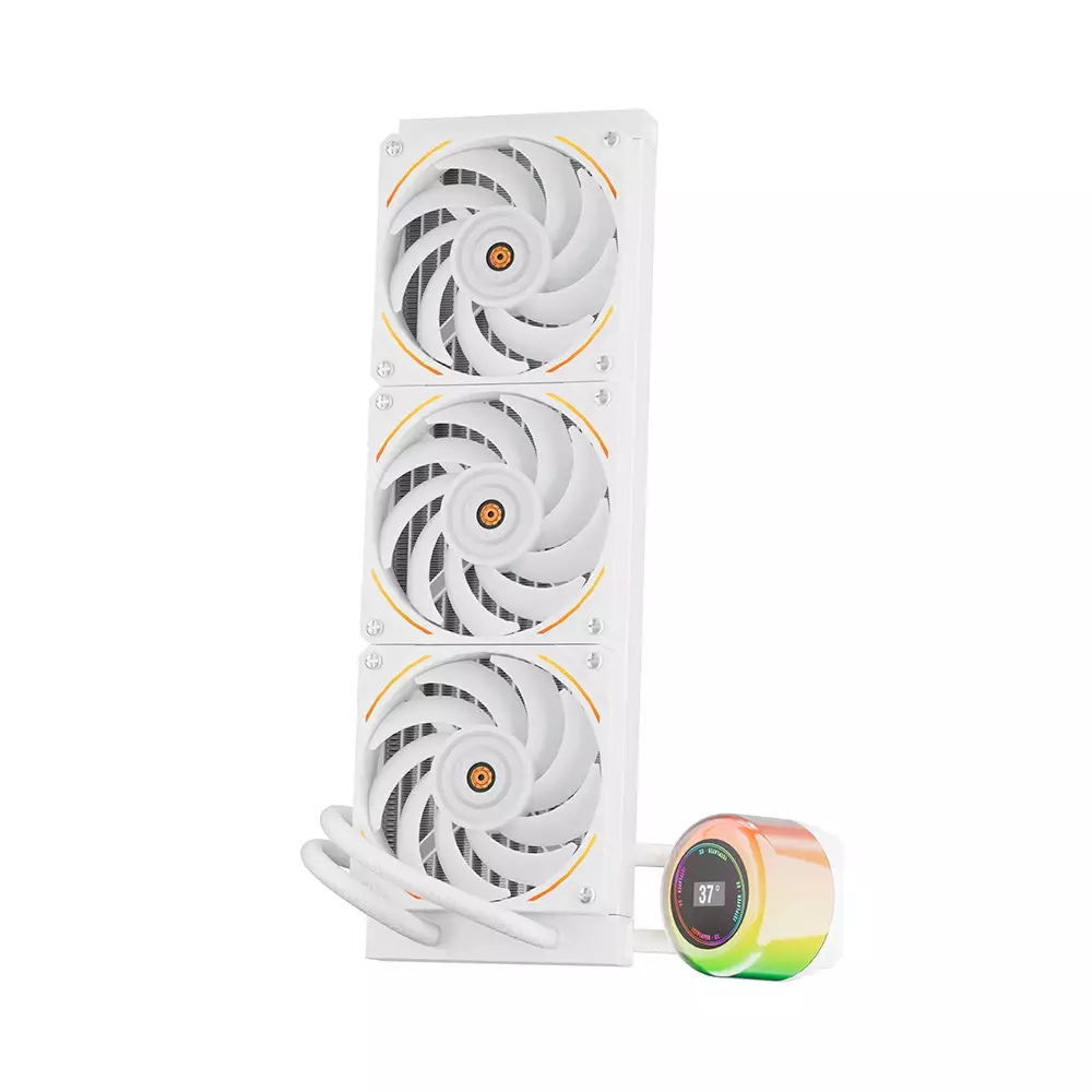 1STPLAYER CC 360 ARGB LIQUID COOLER (WHITE) - 1