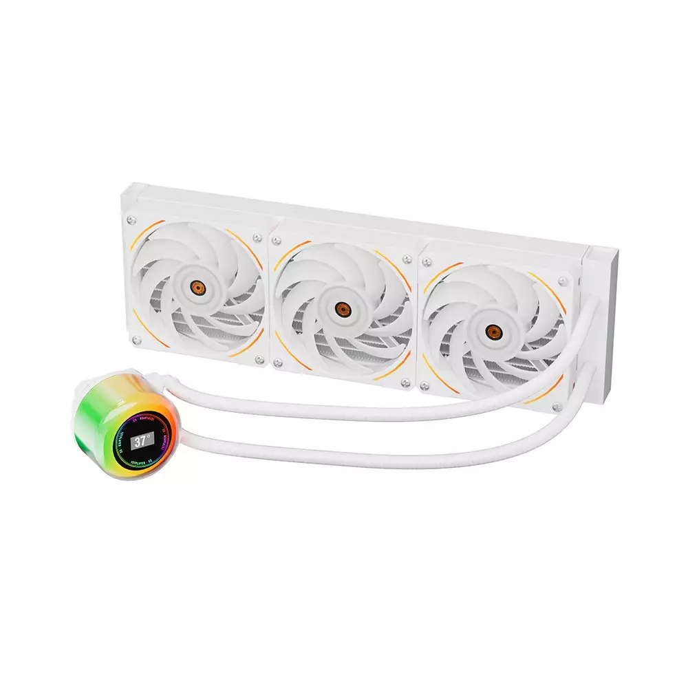 1STPLAYER CC 360 ARGB LIQUID COOLER (WHITE) - 2