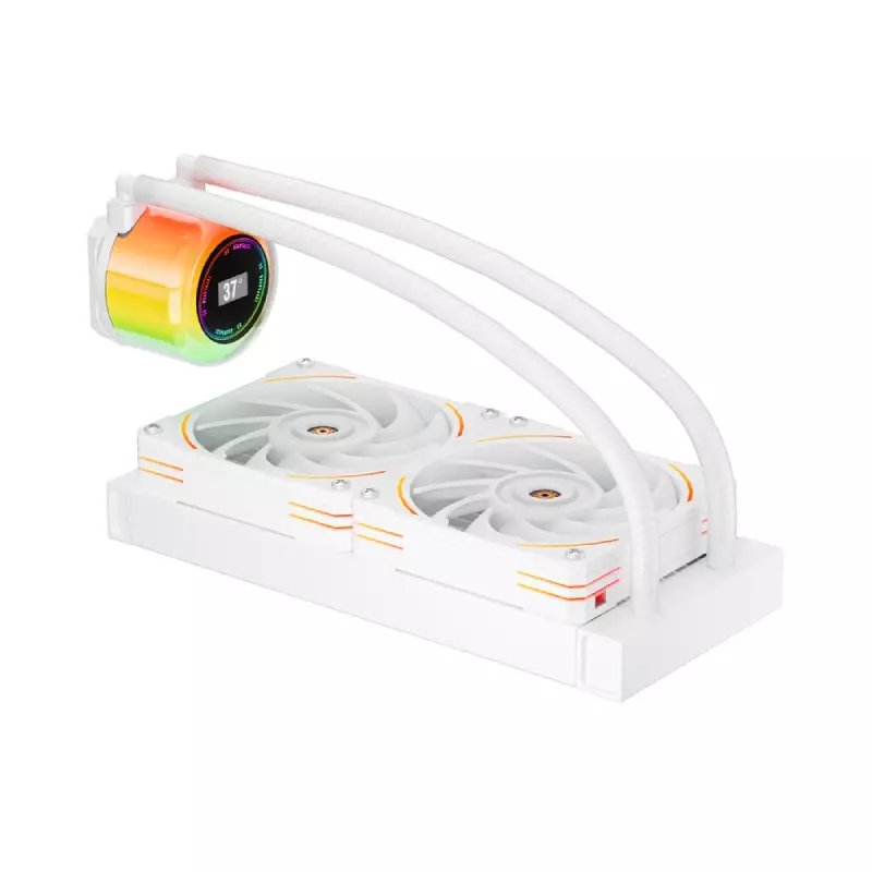 1STPLAYER CC 240ARGB LIQUID COOLER (WHITE) - 1