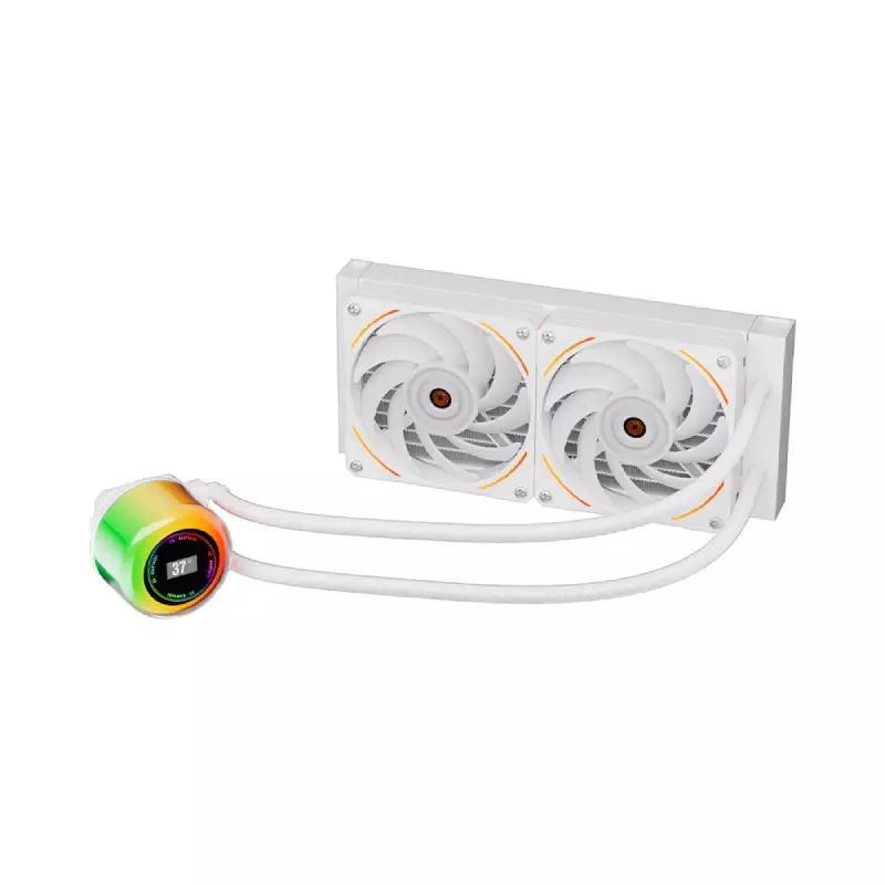 1STPLAYER CC 240ARGB LIQUID COOLER (WHITE) - 3