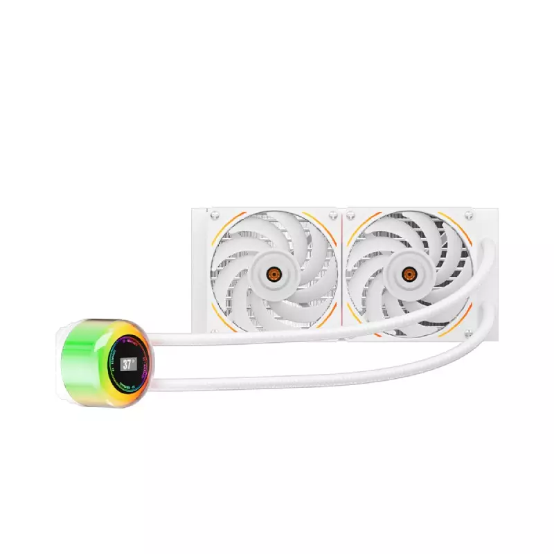 1STPLAYER CC 240ARGB LIQUID COOLER (WHITE) - 4