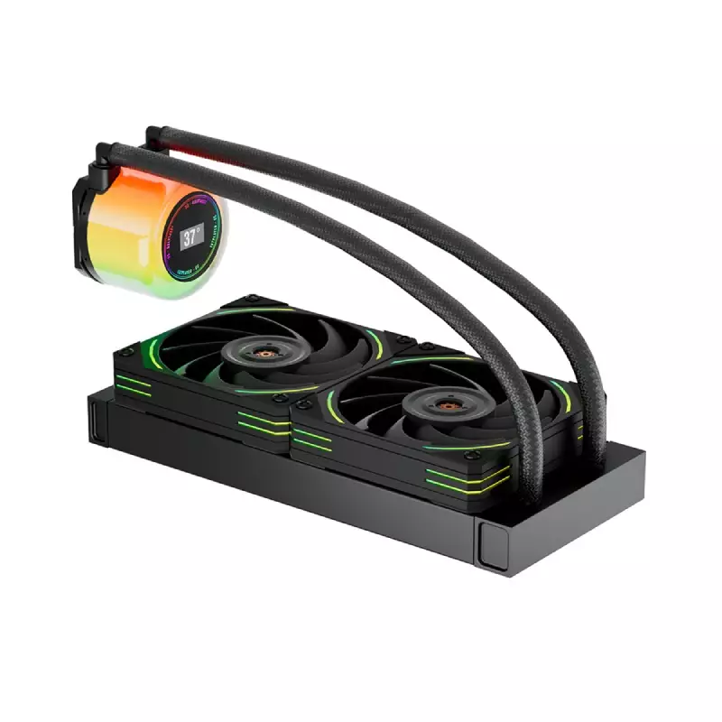 1STPLAYER CC 240ARGB LIQUID COOLER (BLACK) - 4