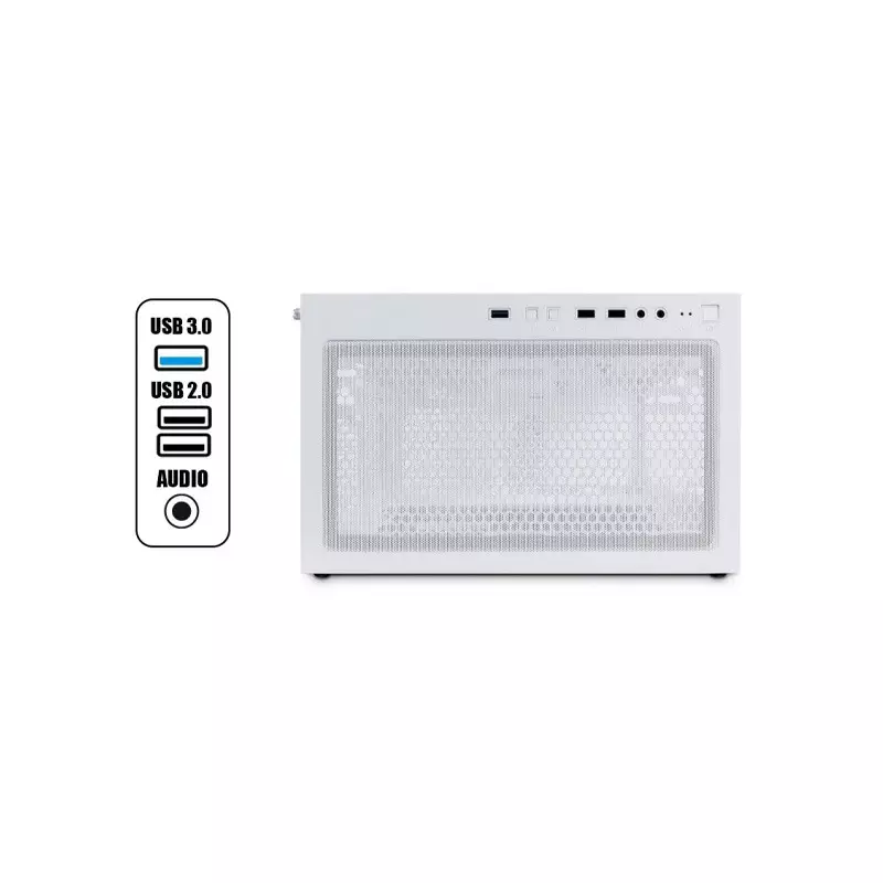 1STPLAYER X3-M M-ATX GAMING CASE WHITE - 2