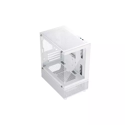 1stplayer MI2-A M-ATX Mid Tower Gaming Desktop Case (White) - 1