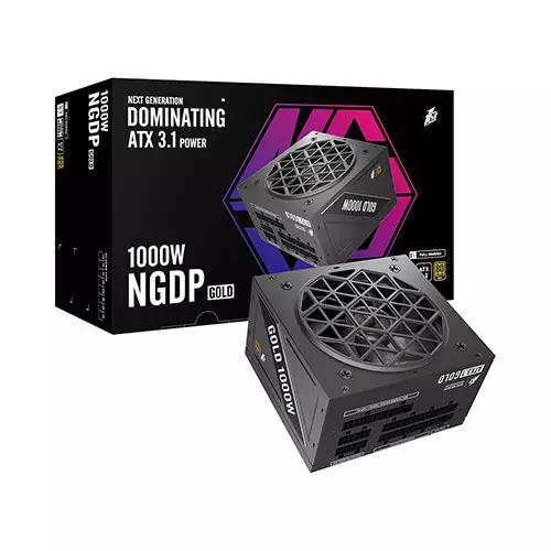 1STPLAYER NGDP ATX 3.1 1000W 80 Plus Gold Certified Full Modular Power Supply - 5
