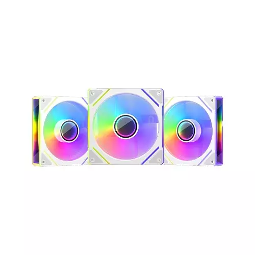 1stPlayer FC 3 in 1 120mm ARGB Case Fans with Remote and Hub - 1