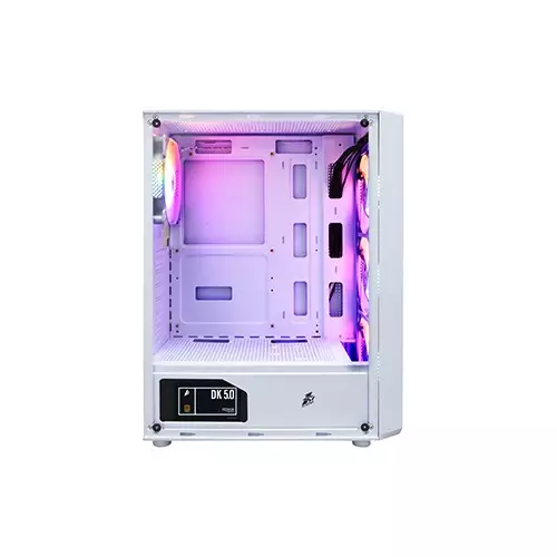 1stPlayer FD3 ATX Gaming Casing (White) - 2