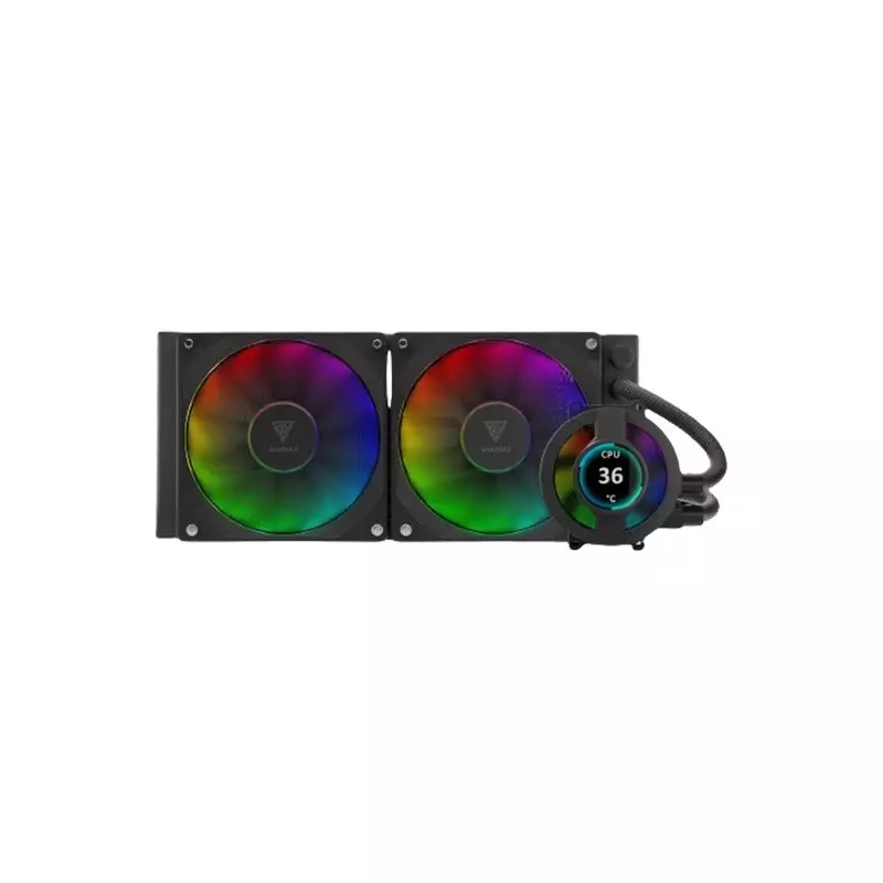 Gamdias CHIONE P3-240U ARGB 240mm AIO Liquid CPU Cooler - 1