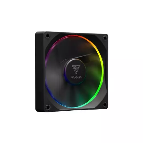 Gamdias AEOLUS M3-1204R PWM ARGB Casing Fan - 1