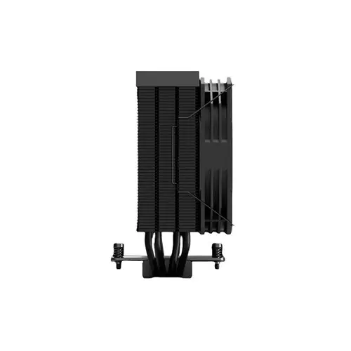 Gamdias Boreas E2 41D 120mm PWM Fan 4 Heat Pipes Single Tower Air CPU Cooler (Black) with Digital Display - 2