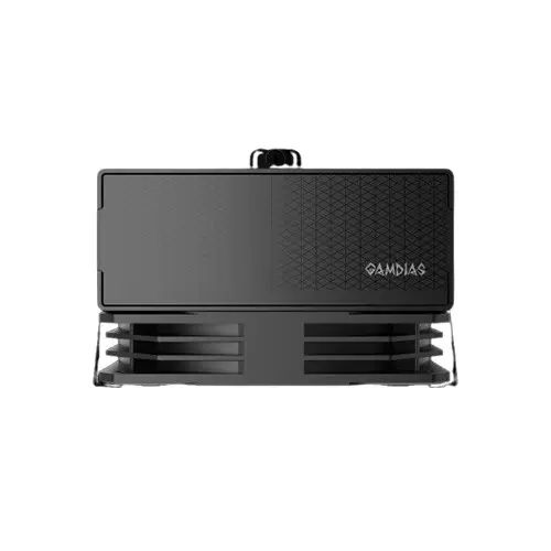 Gamdias BOREAS M2-510 120mm Hydraulic Bearing PWM Fan 5 Copper Heat Pipes Single Tower Air CPU Cooler (Black) - 5