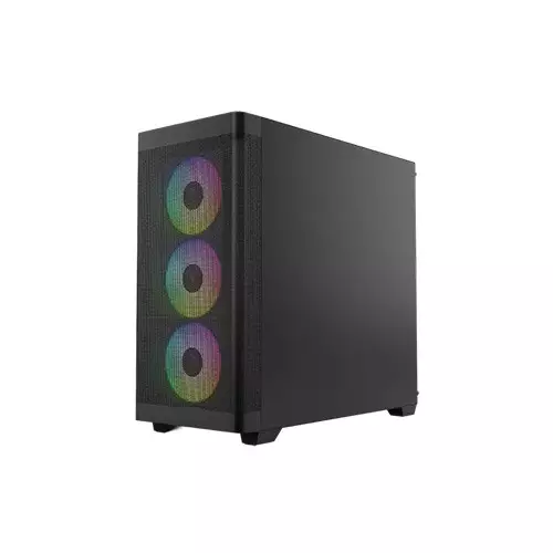 Gamdias ATHENA M3 ARGB Built-in 4 PWM Fans E-ATX Mid-Tower Gaming Casing (Black) - 2