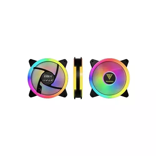 Gamdias AEOLUS M2-1205R RGB Cooling Case Fan - 2