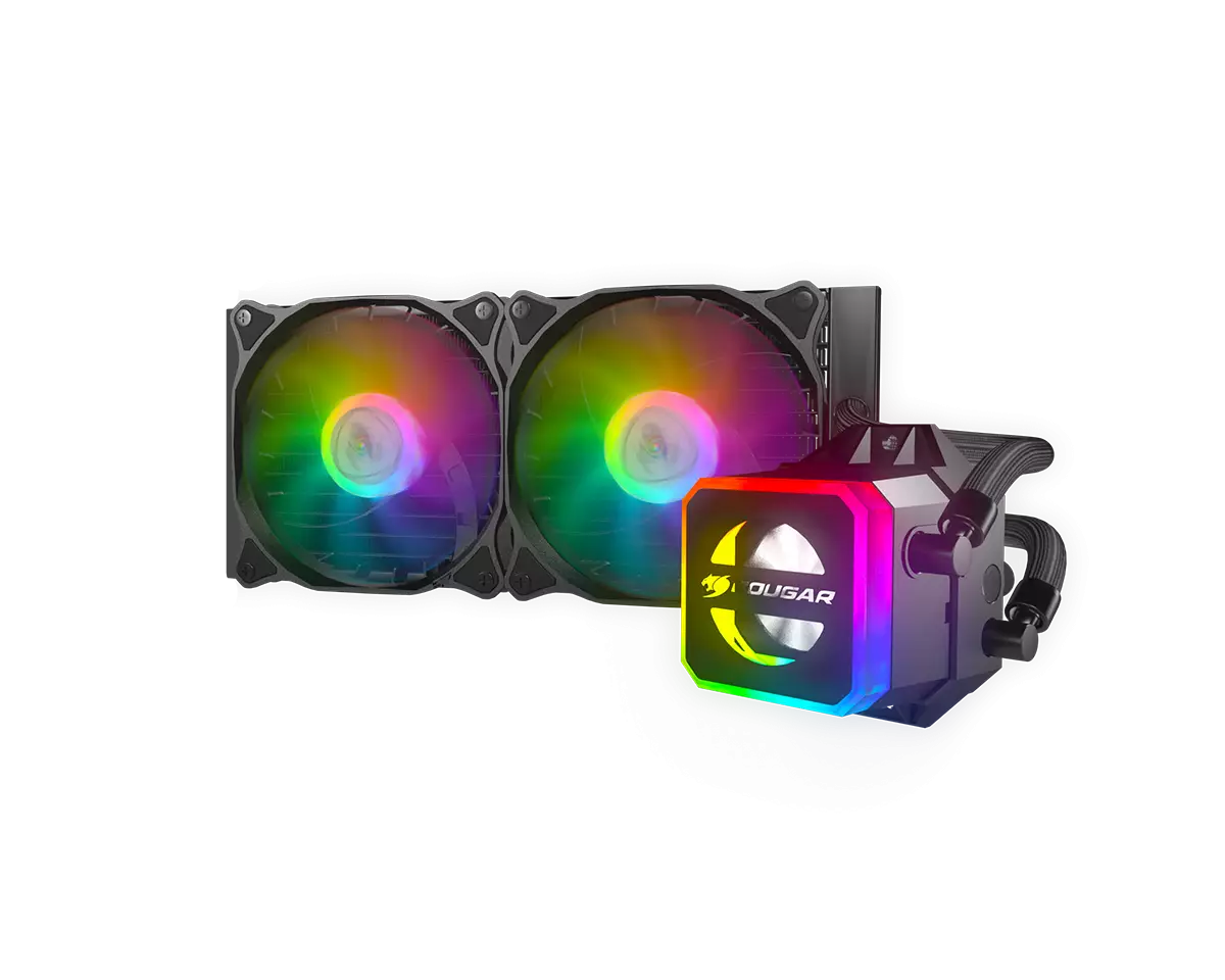 Cougar Helor 240 240mm All in One Liquid CPU Cooler - 3