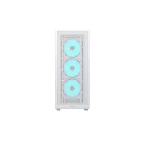 COUGAR MX220 RGB Mid Tower ATX Gaming Case (White) - 4