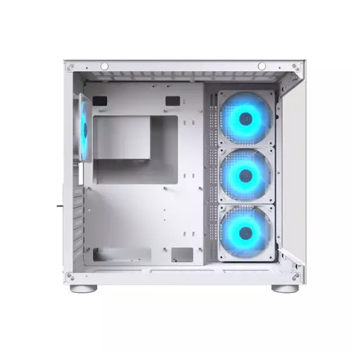 Cougar FV150 RGB Mid Tower Micro ATX Dual Chamber Computer Case - 4