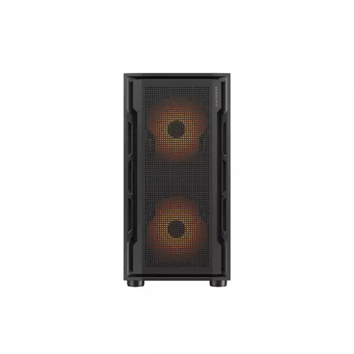 Cougar UNIFACE MINI RGB Mini Tower M-ATX Computer Case-Black - 1