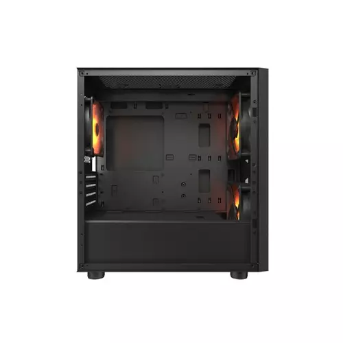 Cougar UNIFACE MINI RGB Mini Tower M-ATX Computer Case-Black - 3