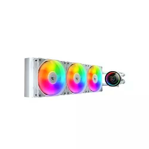Cougar POSEIDON ELITE 360mm ARGB High Performance AIO Liquid Cooler (white) - 1