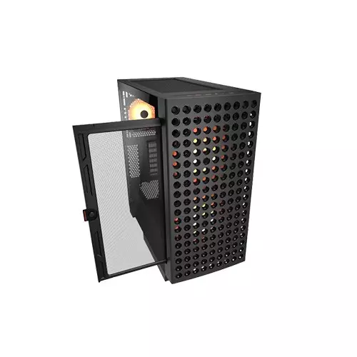 Cougar AIRFACE ECO RGB Micro ATX Mid Tower Gaming Case Black - 2