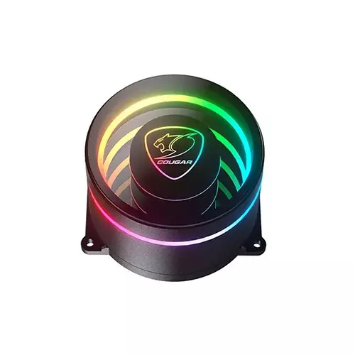 Cougar Poseidon Elite ARGB 240 240mm ARGB AIO Liquid CPU Cooler (Black) - 2