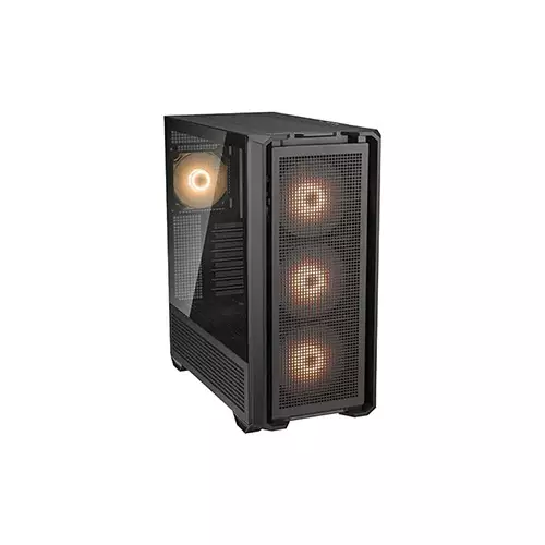Cougar MX600 RGB Full Tower E ATX Gaming Casing (Black) - 1