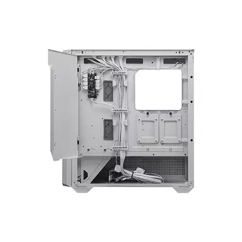 Cougar MX600 RGB Full Tower E ATX Gaming Casing (White) - 3