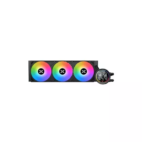Xigmatek LK Pro 360 Digital 360mm ARGB Liquid CPU Cooler with Digital LCD Display