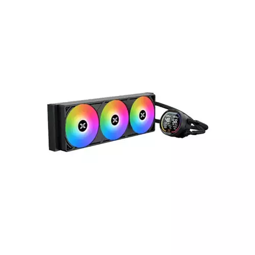 Xigmatek LK Pro 360 Digital 360mm ARGB Liquid CPU Cooler with Digital LCD Display - 2