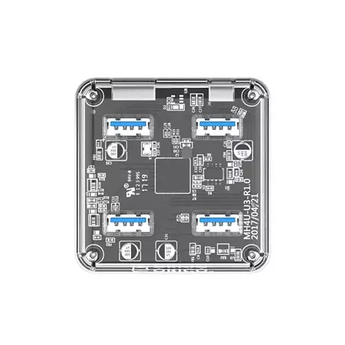 Orico MH4UC-C3 4-Port Transparent USB 3.0 Hub - 1