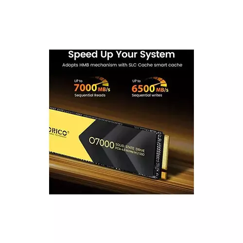 Orico O7000-512GB 4.0 PCIe M.2 NVMe SSD - 2